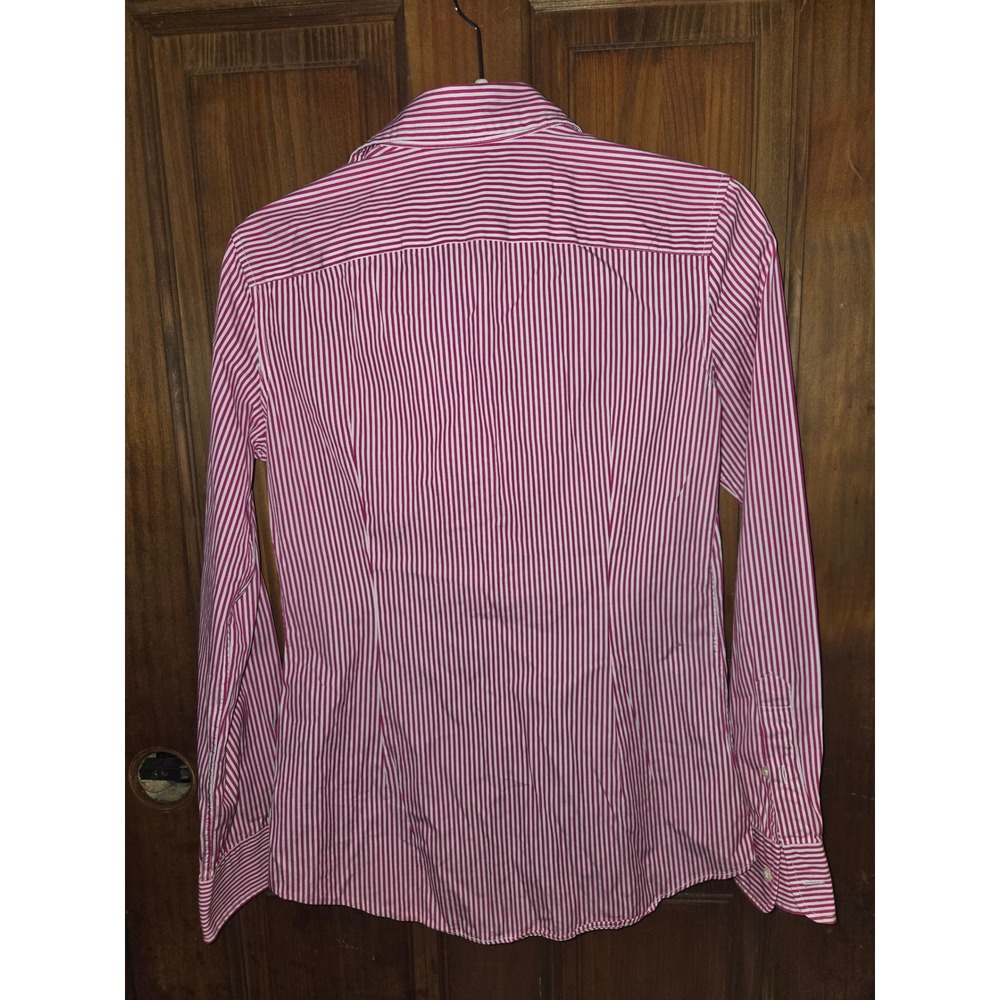 Polo by Ralph Lauren Pink Striped Button-Down Shirt - Picture 7 of 7